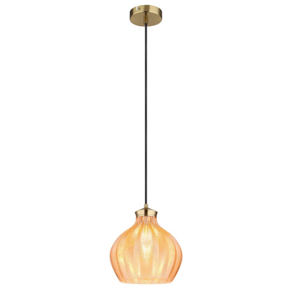 Oświetlenie Globo Jessica Lampa wisząca Złoty, 1-punktowy main product photo