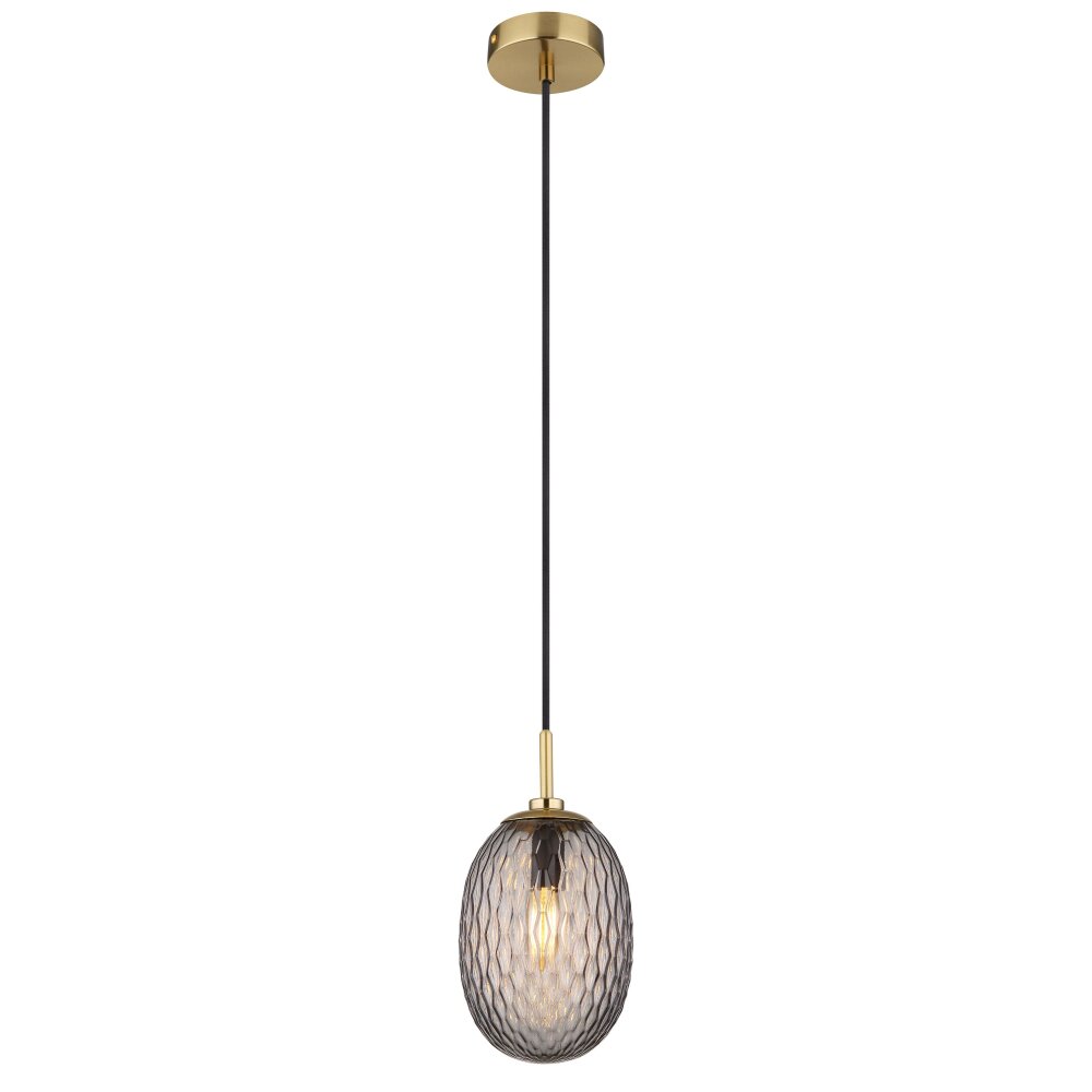 Oświetlenie Globo Devin Lampa wisząca Złoty, 1-punktowy main product photo