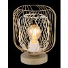Oświetlenie Globo Dichti lampa stołowa piaskowy, 1-punktowy