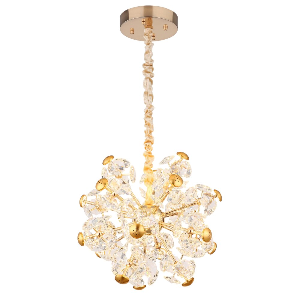 Oświetlenie Globo Floriella Lampa wisząca LED Złoty, 1-punktowy main product photo