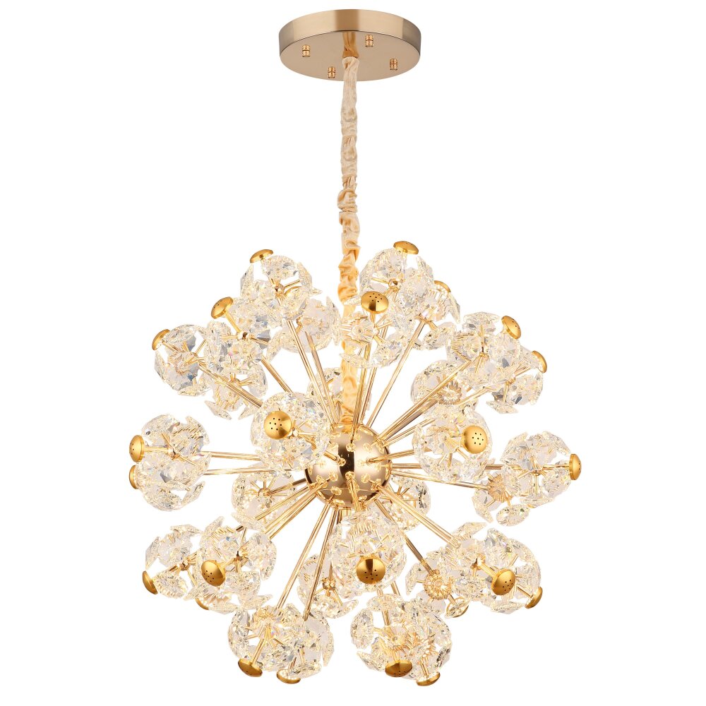 Oświetlenie Globo Floriella Lampa wisząca LED Złoty, 1-punktowy main product photo