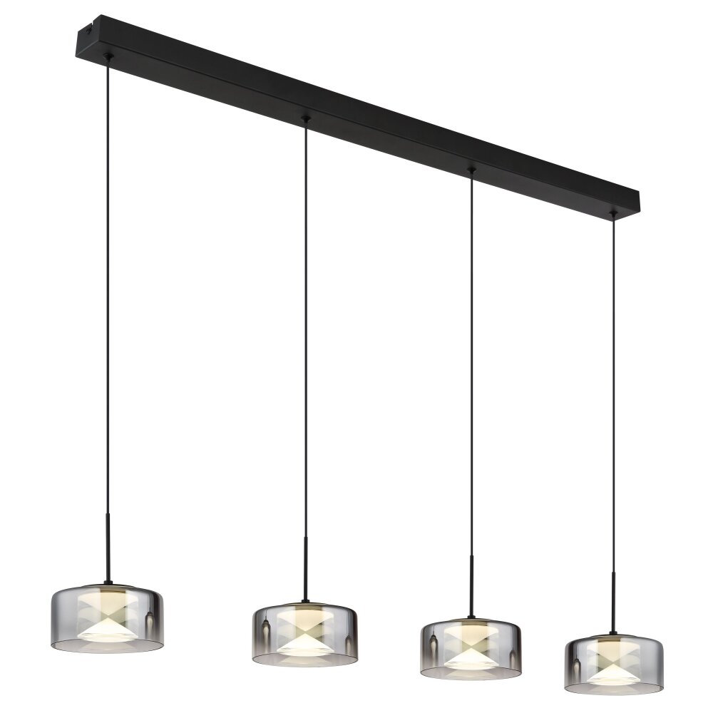 Oświetlenie Globo Belinda Lampa wisząca LED Czarny, 1-punktowy main product photo