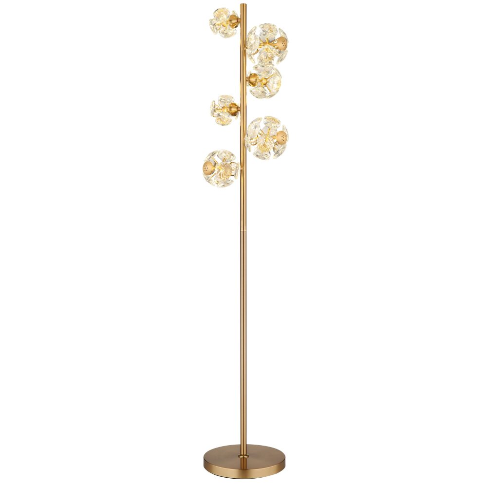 Oświetlenie Globo Virina Lampa stojąca LED Złoty, 1-punktowy main product photo
