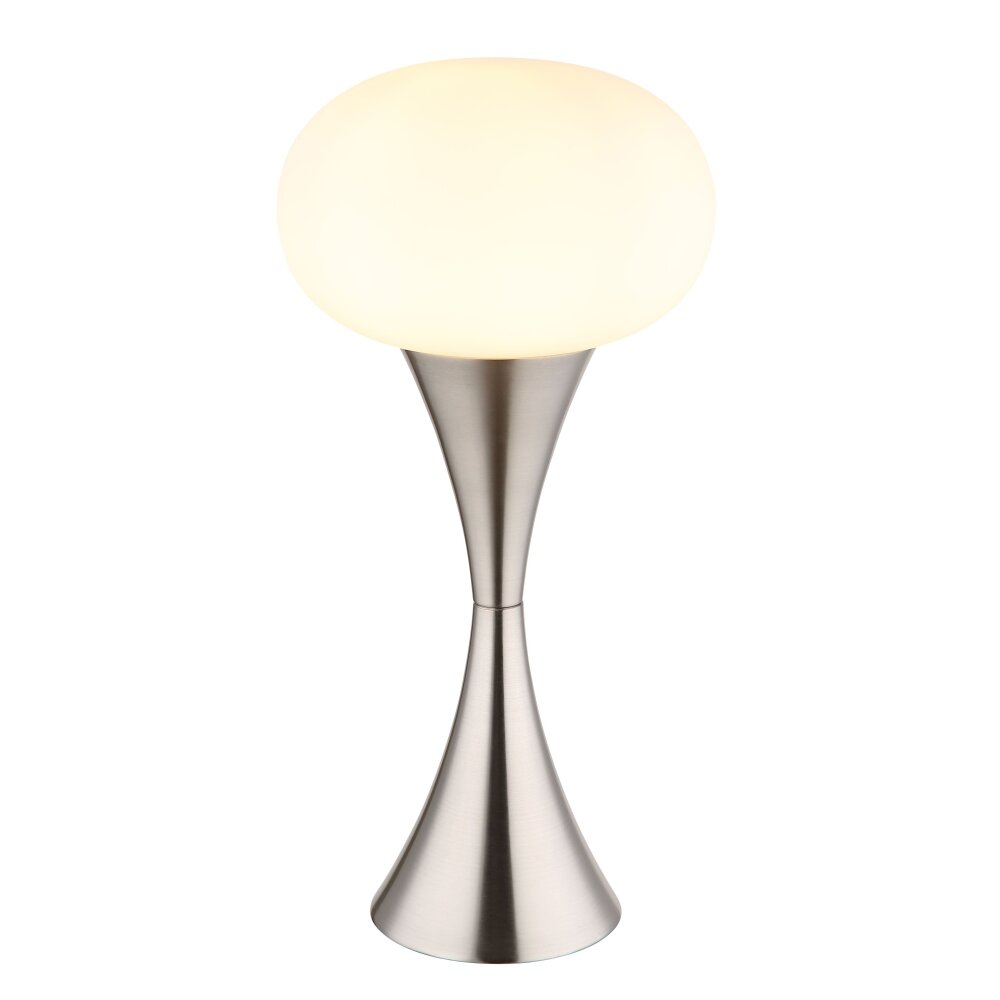 Oświetlenie Globo Lula Lampa stołowa Nikiel matowy, 1-punktowy main product photo