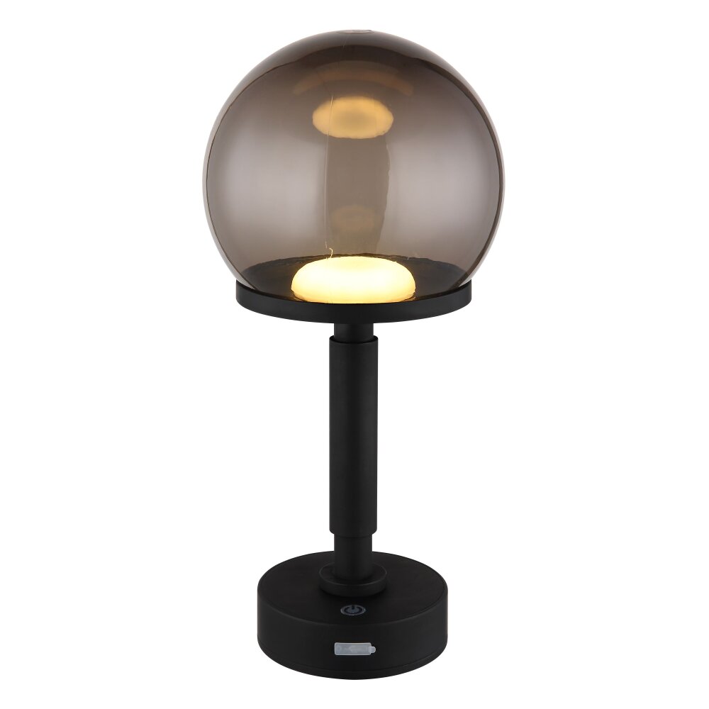 Oświetlenie Globo Haku Lampa stołowa LED Czarny, 1-punktowy main product photo