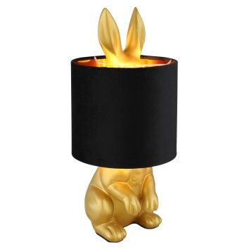 Oświetlenie Globo Rabbit Lampa stołowa Złoty, 1-punktowy