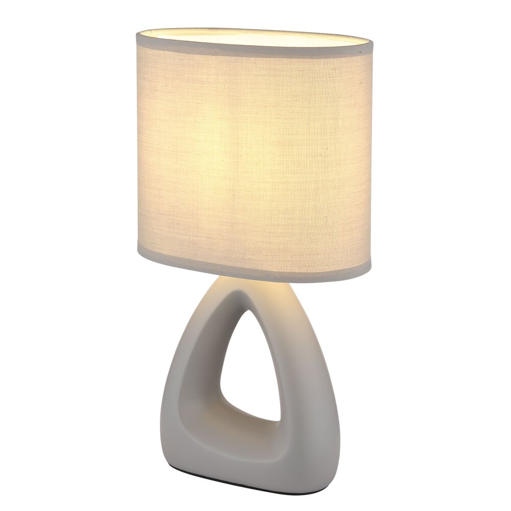 Oświetlenie Globo Triangle Lampa stołowa Szary, 1-punktowy main product photo