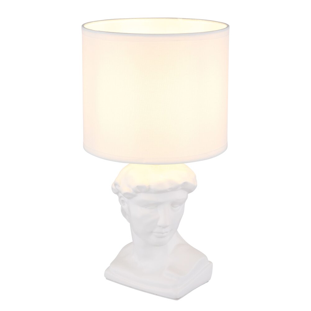 Oświetlenie Globo Hermes Lampa stołowa Biały, 1-punktowy main product photo
