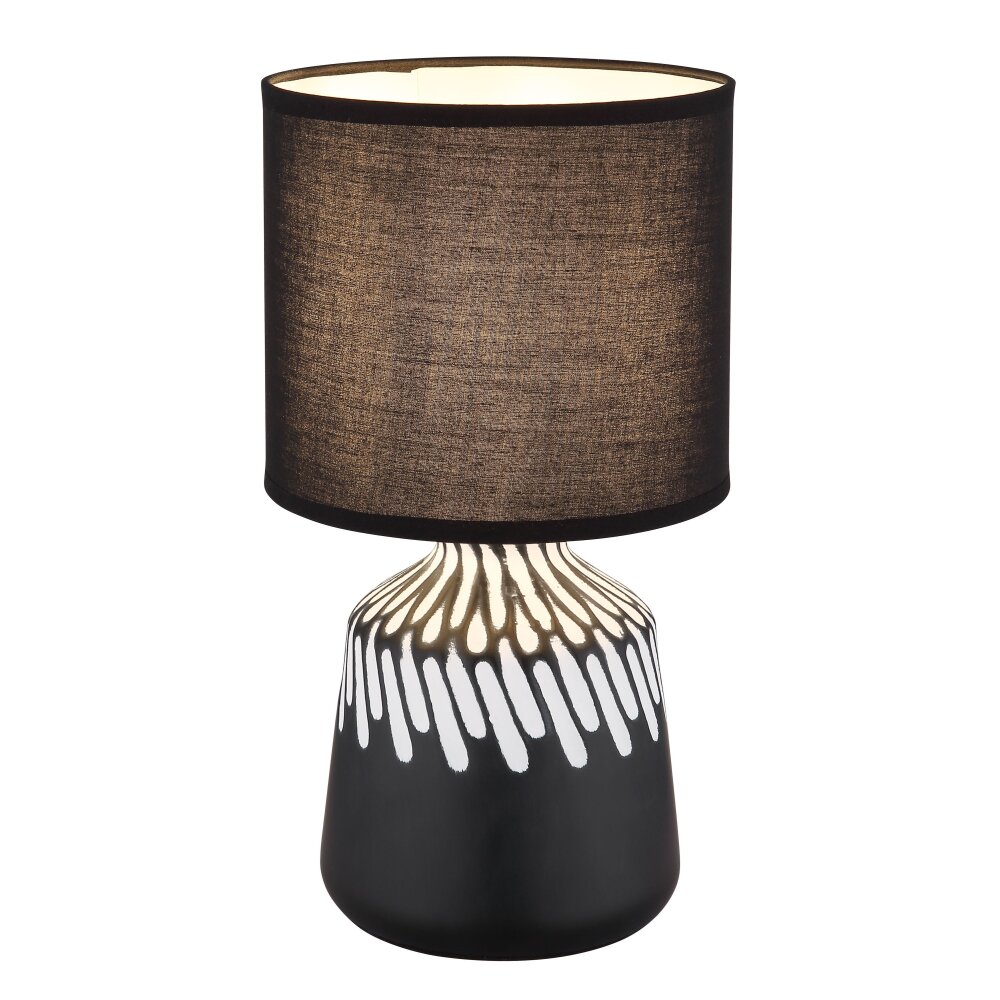 Oświetlenie Globo Rela Lampa stołowa Czarny, 1-punktowy main product photo