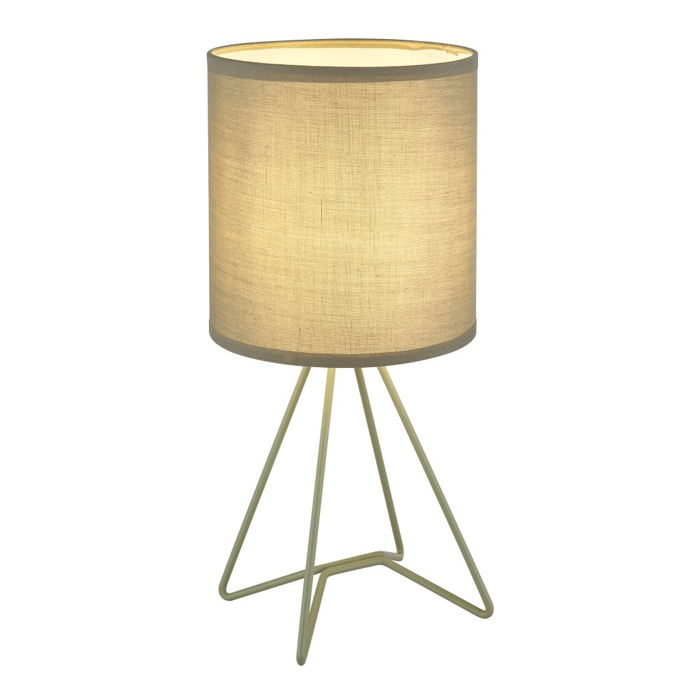 Oświetlenie Globo Tamian Lampa stołowa Zielony, 1-punktowy main product photo