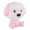 Oświetlenie Globo Puppy Lampa stołowa LED Różowy, Biały, 1-punktowy