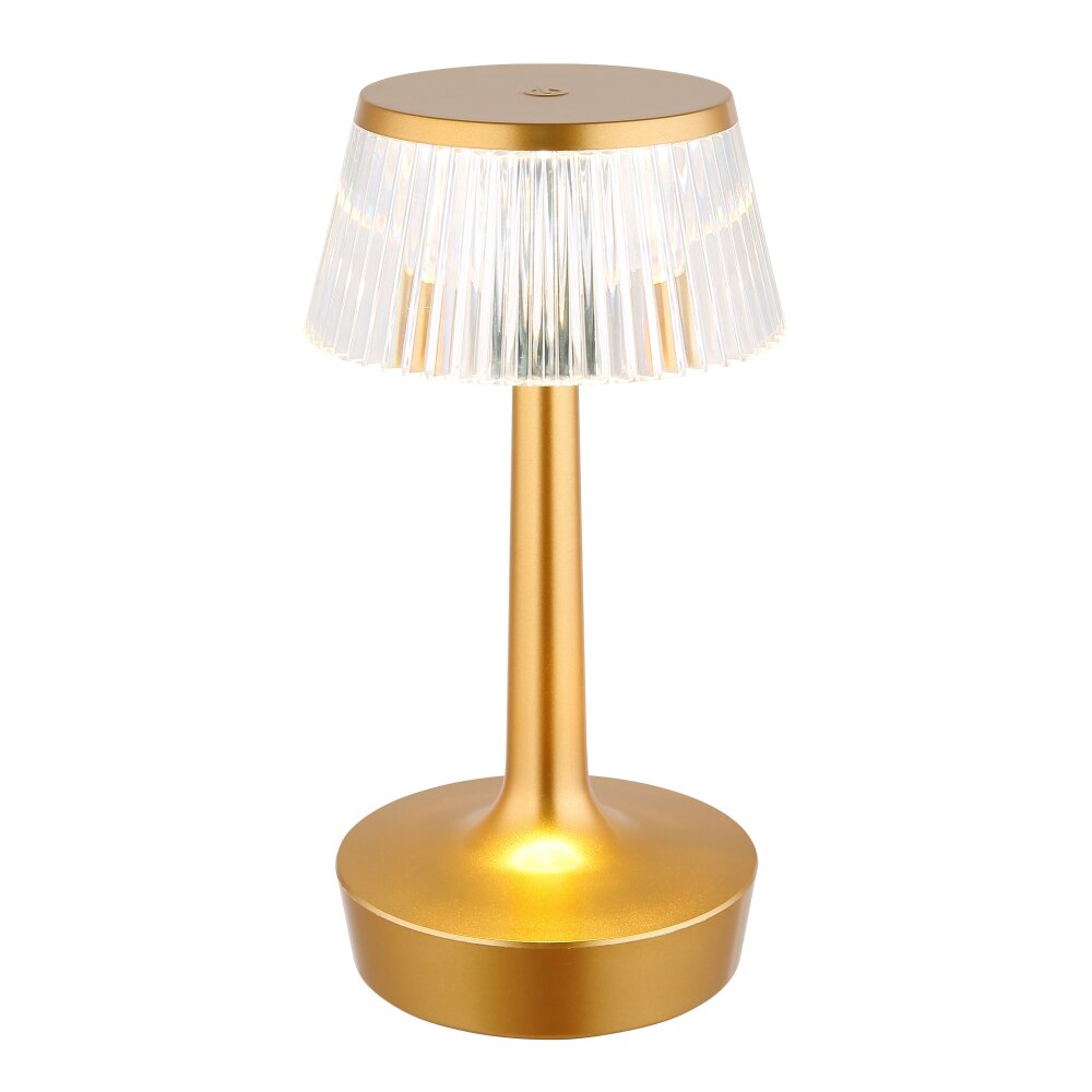 Oświetlenie Globo Lucio Lampa stołowa LED Mosiądz, 1-punktowy main product photo