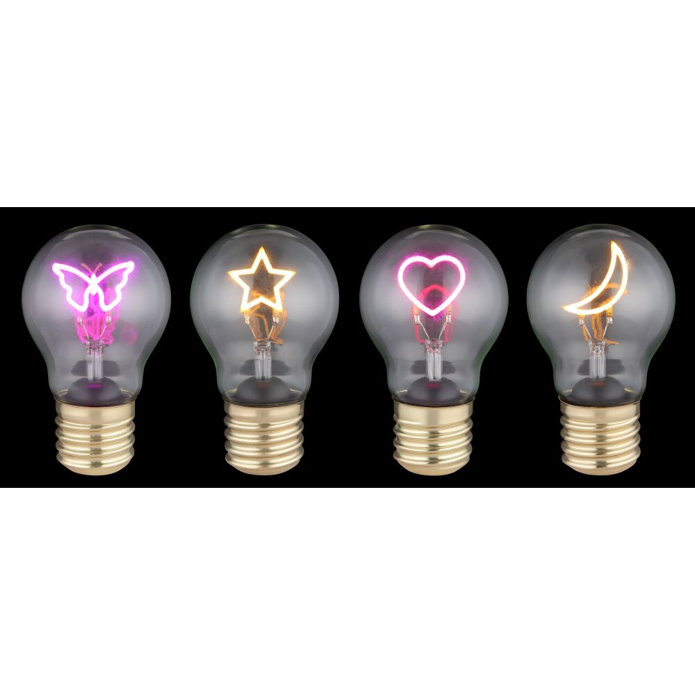 Oświetlenie Globo Lumi Lampa stołowa LED Złoty, Czarny, 1-punktowy main product photo