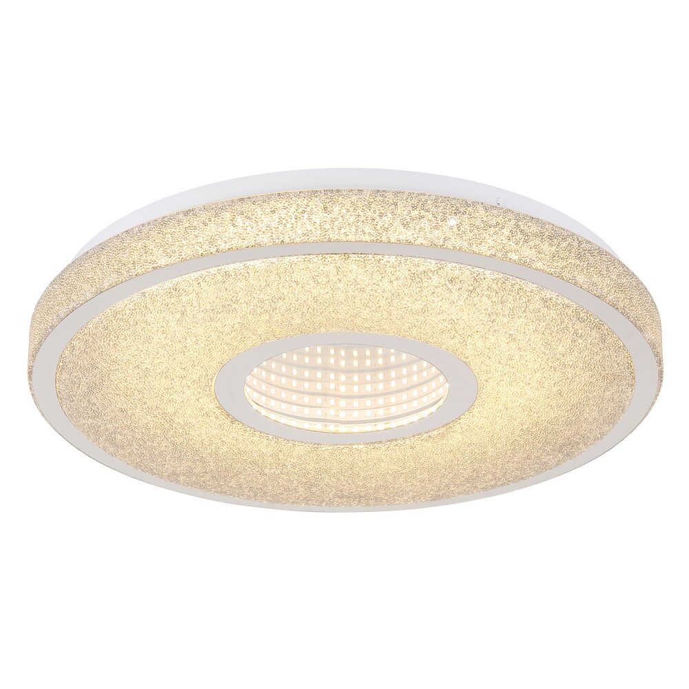 Oświetlenie Globo Astania Lampa sufitowa LED Chrom, Biały, 1-punktowy main product photo