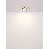 Oświetlenie Globo Saunders Lampa sufitowa LED Czarny, 1-punktowy, Zdalne sterowanie