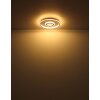 Oświetlenie Globo Cara Lampa sufitowa LED Szary, Srebrny, 1-punktowy