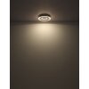 Oświetlenie Globo Wiley Lampa sufitowa LED Szary, Biały, 1-punktowy