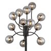 Oświetlenie Globo Riha Lampa stojąca Czarny, 12-punktowe