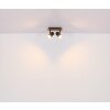Oświetlenie Globo Wenzel Lampa sufitowa Czarny, 2-punktowe