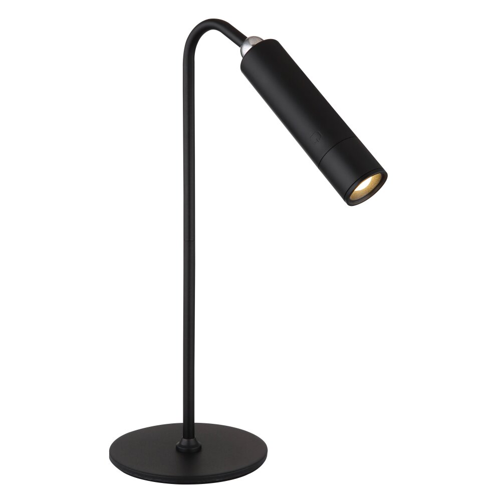Oświetlenie Globo Andra Lampa stołowa LED Chrom, Czarny, 1-punktowy main product photo