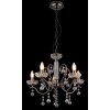 Oświetlenie Globo Camila Żyrandol Chrom, Czarny, 5-punktowe Oświetlenie Globo Camila Żyrandol Chrom, Czarny, 5-punktowe