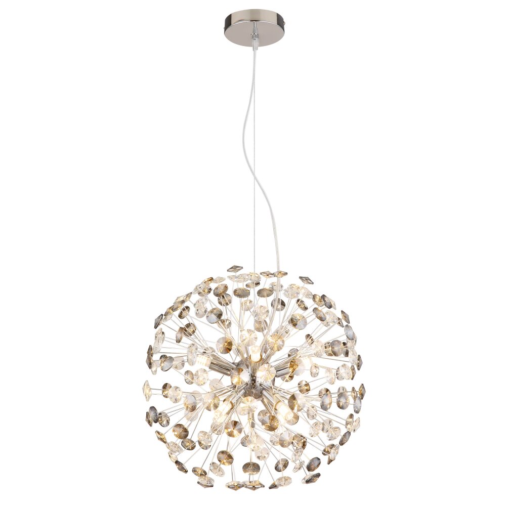 Oświetlenie Globo Katrina Żyrandol Chrom, 8-punktowe main product photo