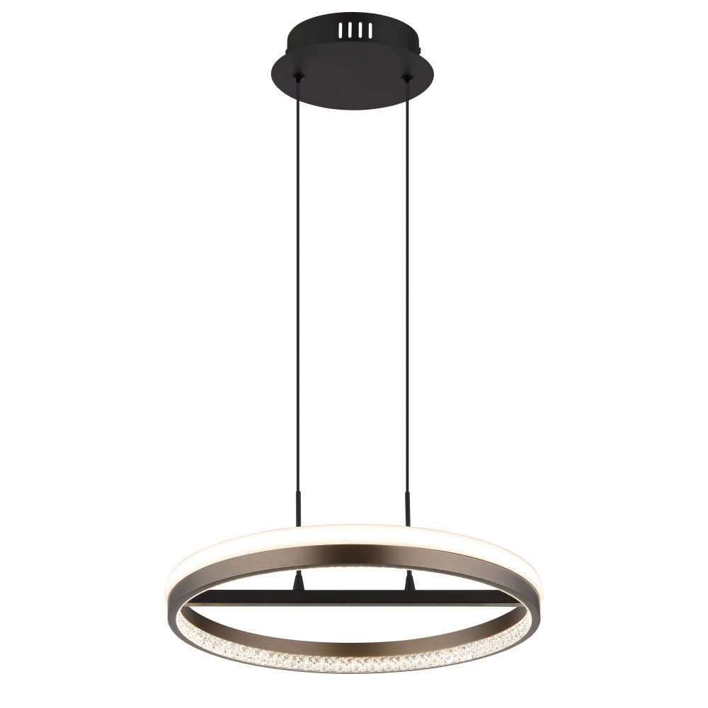 Oświetlenie Globo Della Lampa wisząca LED Czarny, 1-punktowy main product photo