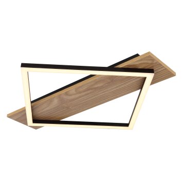 Oświetlenie Globo I lampa sufitowa LED kolory naturalne, czarny, 1-punktowy