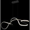 Oświetlenie Globo Swirl Lampa wisząca LED Czarny, 1-punktowy