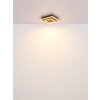 Oświetlenie Globo Woody lampa sufitowa LED kolory naturalne, czarny, 1-punktowy