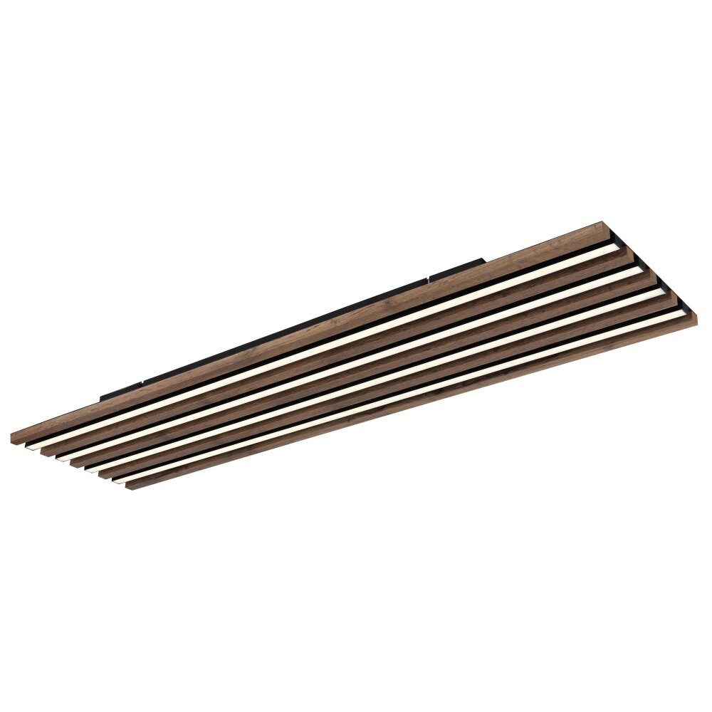 Oświetlenie Globo Hayden Lampa sufitowa LED Ecru, Czarny, 1-punktowy, Zdalne sterowanie main product photo