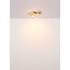 Oświetlenie Globo Jeffry Lampa sufitowa LED Ecru, Czarny, 1-punktowy