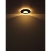Oświetlenie Globo Kory Lampa sufitowa LED Czarny, 1-punktowy