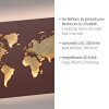 Oświetlenie Paul Neuhaus MAP kinkiet LED złoty, rdzawy, 1-punktowy