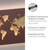 Oświetlenie Paul Neuhaus MAP kinkiet LED złoty, rdzawy, 1-punktowy