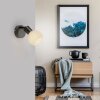 Oświetlenie Leuchten Direkt LOKI lampa ścienno-sufitowa LED czarny, 1-punktowy