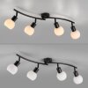 Oświetlenie Leuchten Direkt LOKI Lampa sufitowa LED Czarny, 4-punktowe