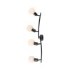 Oświetlenie Leuchten Direkt LOKI Lampa sufitowa LED Czarny, 4-punktowe