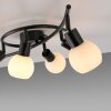 Oświetlenie Leuchten Direkt LOKI Lampa sufitowa LED Czarny, 6-punktowe