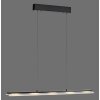 Oświetlenie Leuchten Direkt NELE Lampa wisząca LED Czarny, 1-punktowy