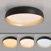 Oświetlenie Leuchten Direkt OSKO Lampa sufitowa LED Czarny, 1-punktowy, Zdalne sterowanie