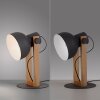Oświetlenie Leuchten Direkt 2.0 Lampa stołowa LED Brązowy, Czarny, 1-punktowy