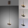 Oświetlenie Paul Neuhaus Q-Rotate Lampa wisząca LED Brązowy, 1-punktowy, Zdalne sterowanie