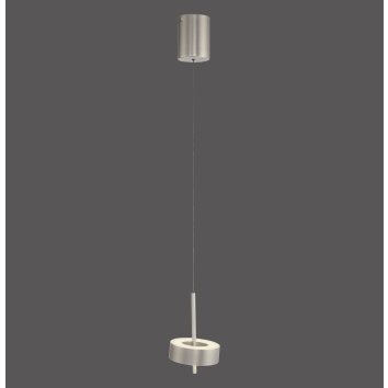 Paul Neuhaus Q-Serie Q-Rotate Lampa wisząca LED Srebrny, 1-punktowy, Zdalne sterowanie