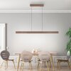 Oświetlenie Paul Neuhaus Round Lampa wisząca LED Brązowy, 2-punktowe