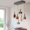 Oświetlenie Paul Neuhaus Irides Lampa wisząca LED Brązowy, 6-punktowe