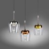 Paul Neuhaus Q-Serie Q-Kon Lampa wisząca LED Brązowy, 3-punktowe, Zdalne sterowanie Paul Neuhaus Q-Serie Q-Kon Lampa wisząca LED Brązowy, 3-punktowe, Zdalne sterowanie
