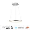 Oświetlenie Paul Neuhaus Hoop Lampa wisząca LED Srebrny, 1-punktowy