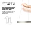 Oświetlenie Paul Neuhaus Hoop Lampa wisząca LED Srebrny, 1-punktowy