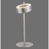 Paul Neuhaus Q-Serie Q-Rotate lampa stołowa LED srebrny, 1-punktowy